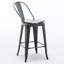 Tabouret de comptoir pivotant en bois massif Berthiaume-633029144-633029143