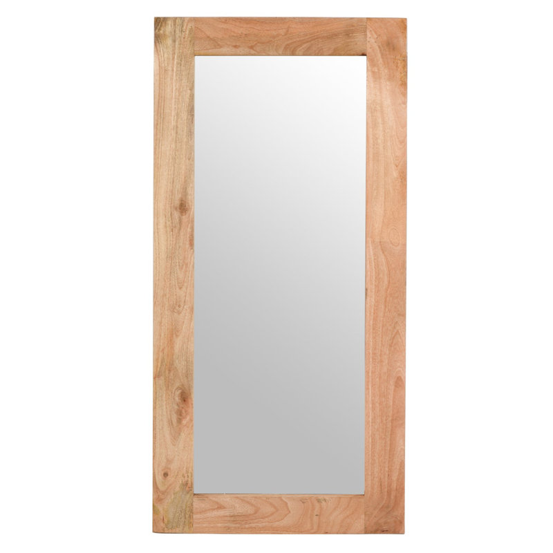 Bateman Solid Wood Rectangle Wall Mirror