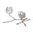 Twig 3 Vase Holder-Nickel-22841096