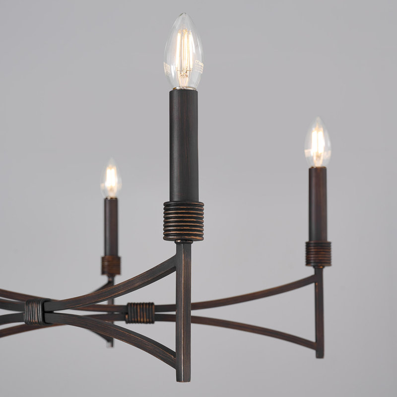 Lustre 5 lumières Savoy House Gardner, 5 lumières, H 5 po x l 30 po x P 30 po