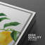 «Kitchen Food Watercolor Lemon Fruits», reproduction sur toile encadrée de 3 pièces-91874947-91874948