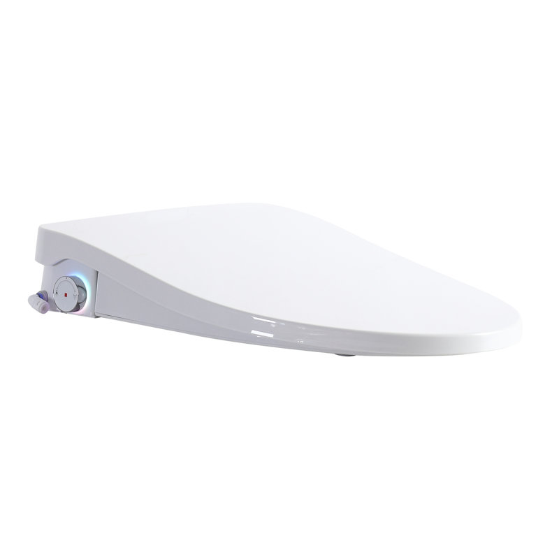 Siège de toilette de bidet intelligent moderne Lumen avec siège chauffant réglable et buse autonettoyante (siège seulement)