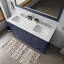 Ensemble de meuble-lavabo double 60 po X P 22 po D, comptoir en quartz blanc, ensemble de robinet et Miroir