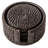 Camden Round 6 Piece Coaster Set With Holder-1586899603