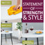 Haywards Round Metal Base Dining Table-59377229