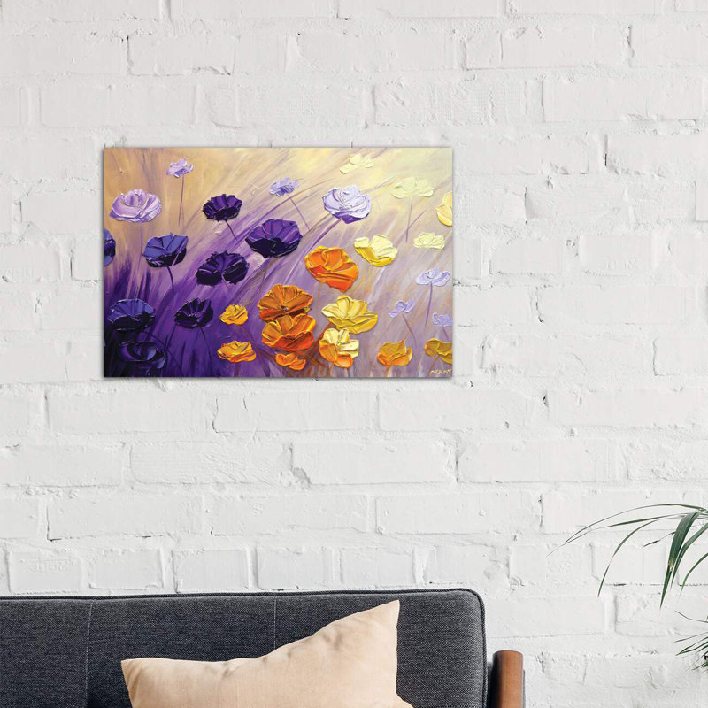 The Garden by Osnat Tzadok - Wrapped Canvas Print, 66.04 cm H x 45.72 cm W x 1.91 cm D