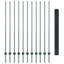 Vidaxl Fence With Posts Steel-116798069-116798074