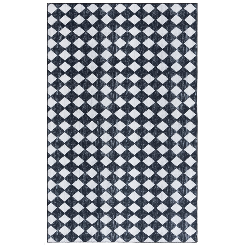 Abdriel Clara 300 Performance Machine Washable Geometric Rug, Rectangle 5' x 8'