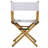 18" Folding Director Chair-19623330-19623320