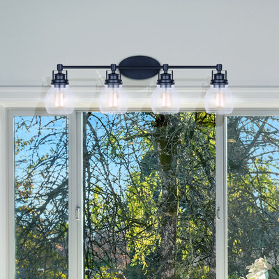 Éclairage pour salle de bain 4 lumières Wilhelm