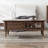 Solid Wood Top Single Coffee Table-98347107