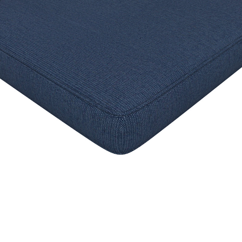 Sunbrella Indoor/Outdoor Dining Chair Cushion, 20" W x 20" D, Sunbrella® Spectrum Indigo