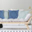 Housse et insert de coussin carré Bengal 100% coton-268205003-268205004
