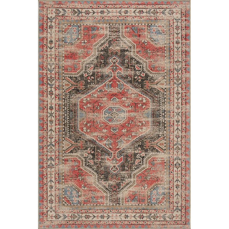 Tapis traditionnel tissé, Sous-tapis carré 3 pi 3 po inclus