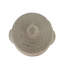 Pot en terre cuite gris patiné avec couvercle Foreside Home & Garden