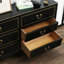 Buffet noir classique