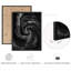 Reproduction d'art encadrée abstraite pour décoration intérieure moderne - 11 po x 14 po-116561395-116561393