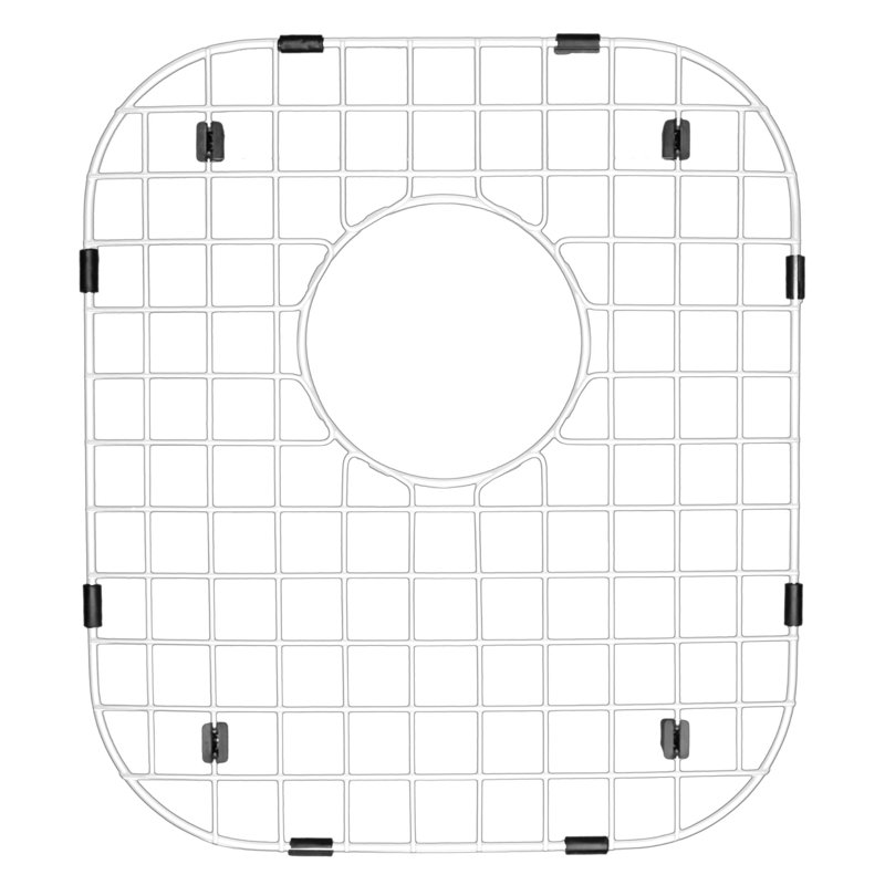 Grille d'évier 13,75 po x 11,75 po