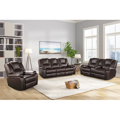 Hardoby 3 - Piece Living Room Set
