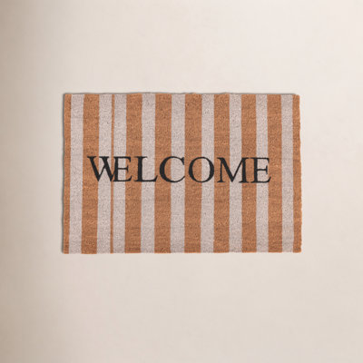 Non-Slip Striped Doormat