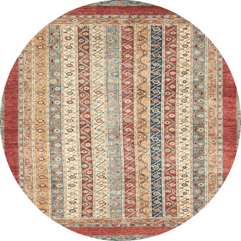 Tapis abstrait moderne 2379, Rond 3 pi