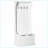 Coat Rack Hall Tree with Storage Bench, White | MDF | HOMCOM-121840641