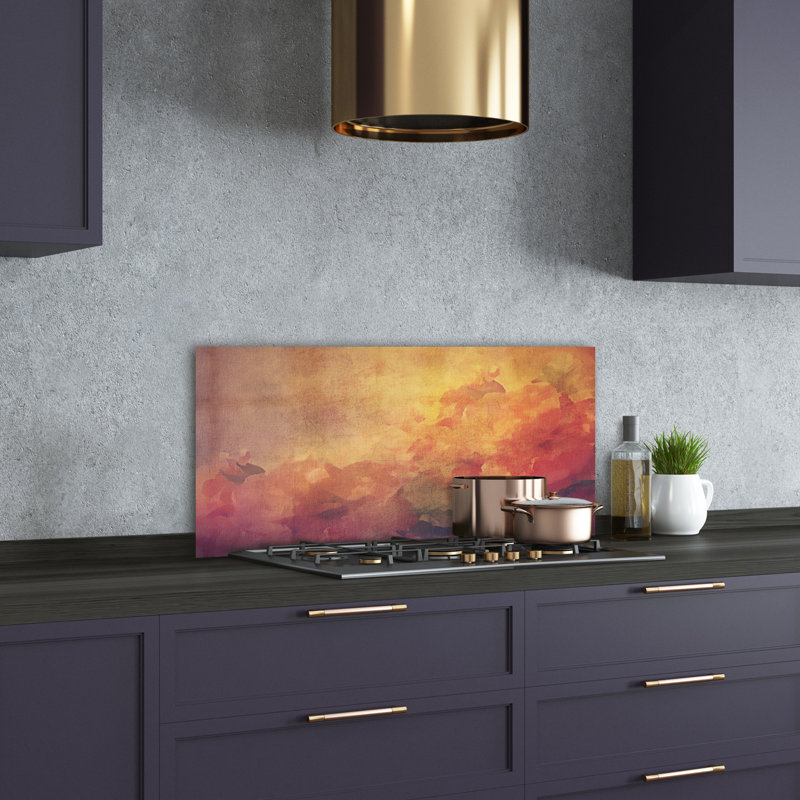 Biaselli 50cm W x 100cm L Glass Peel and Stick Panel