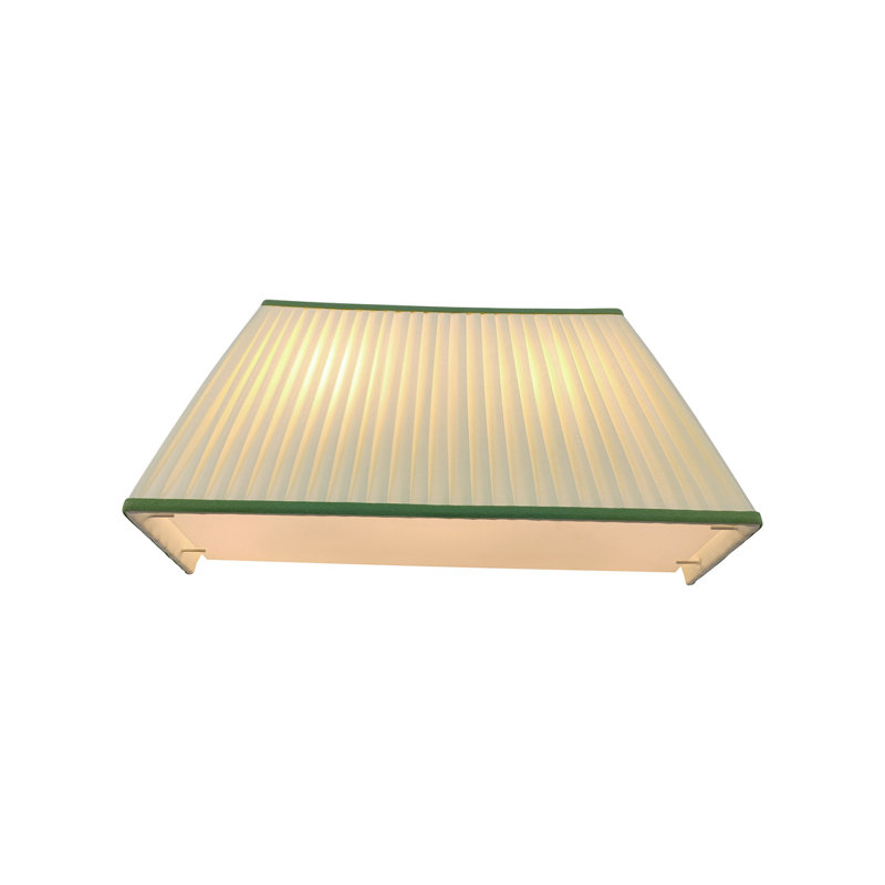 Amanda Lindroth Rectangle Flush Mounted Sconce, Green