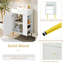 Meuble-lavabo blanc 21,6 po