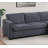 L-Shaped Sectional Sofa 2pc Square Arms Plastic Legs right Arm Chaise Left Arm Sofa-936074946