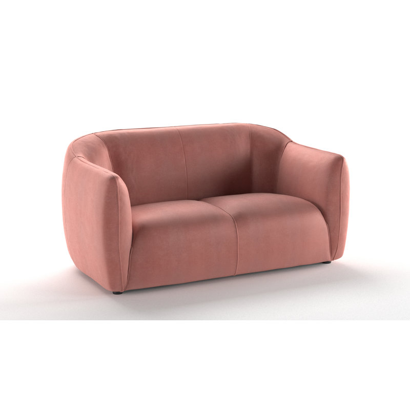 Marguerite Velvet Sofa, Pink