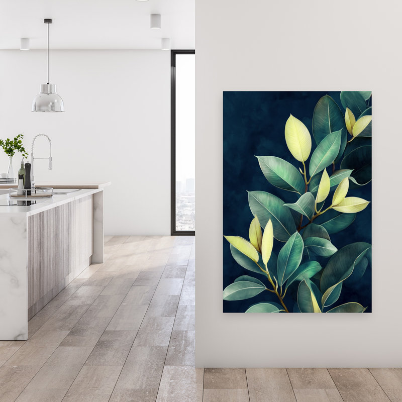 Lush Green Foliage, 48" H x 32" W
