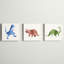 Dailene Animals 3 - Piece Framed Art