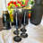 4 Piece Matte Bottom Champagne Flutes