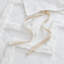 Ensemble de housse de couette en coton 3 pièces avec capitonnage en chenille