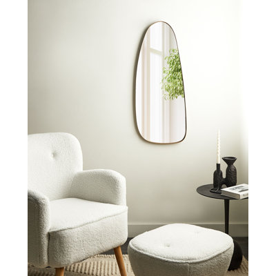 Octaviah Metal Asymmetrical Wall Mirror