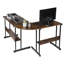 L-Shaped Metal Base Executive Desk-781180998