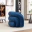 Fauteuil demi-tonneau rembourré et pivotant-1711897602