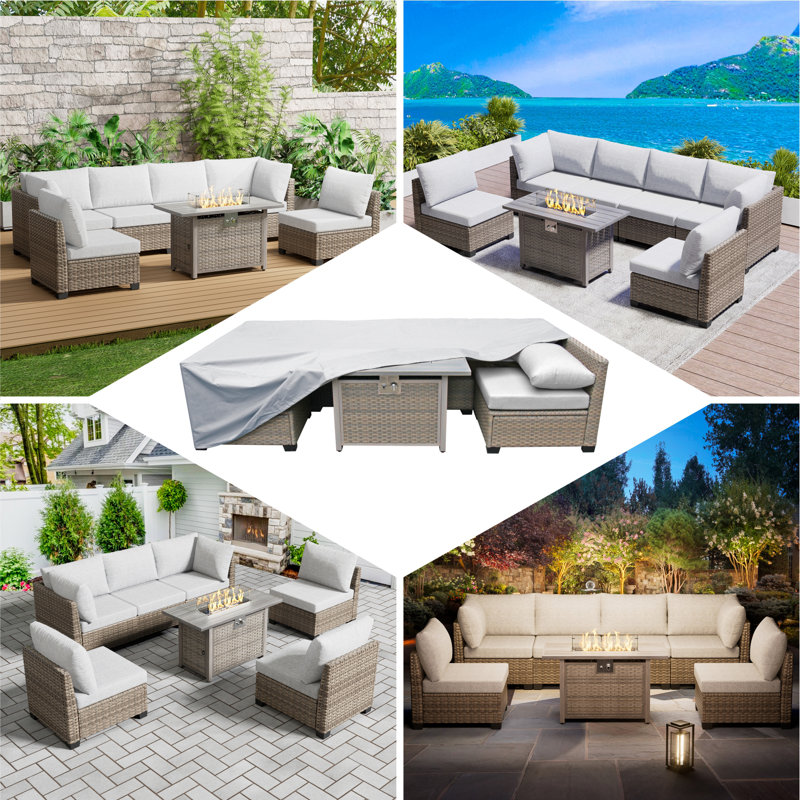 Outdoor Conversation Set Cover, Heavy Duty Waterproof Patio Furniture Cover