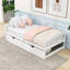 Twin Size Storage Platform Bed with Drawers-564685095