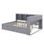Lit de jour double en bois avec 2 tiroirs, tablette et ports de chargement USB-1793002171