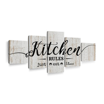 Plaque de cuisine 5 pièces