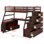 Lit mezzanine tout-en-un avec bureau, tiroirs, tablettes-1371386474