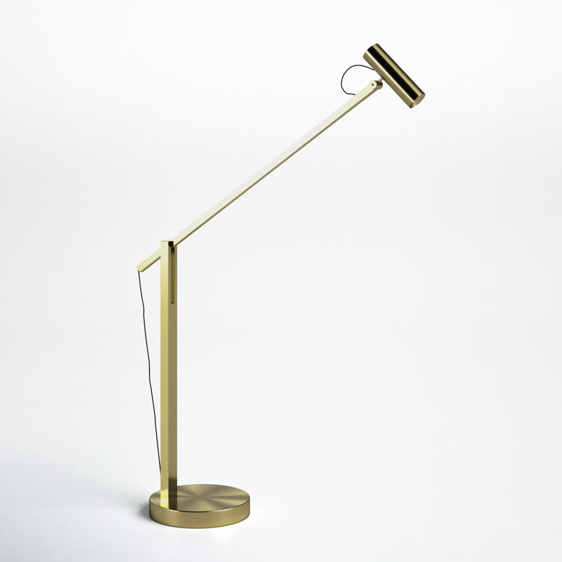 Dalila Adjustable Desk Lamp, Brushed Gold