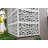 48'' H x 24'' W Brown Composite Fence Panels