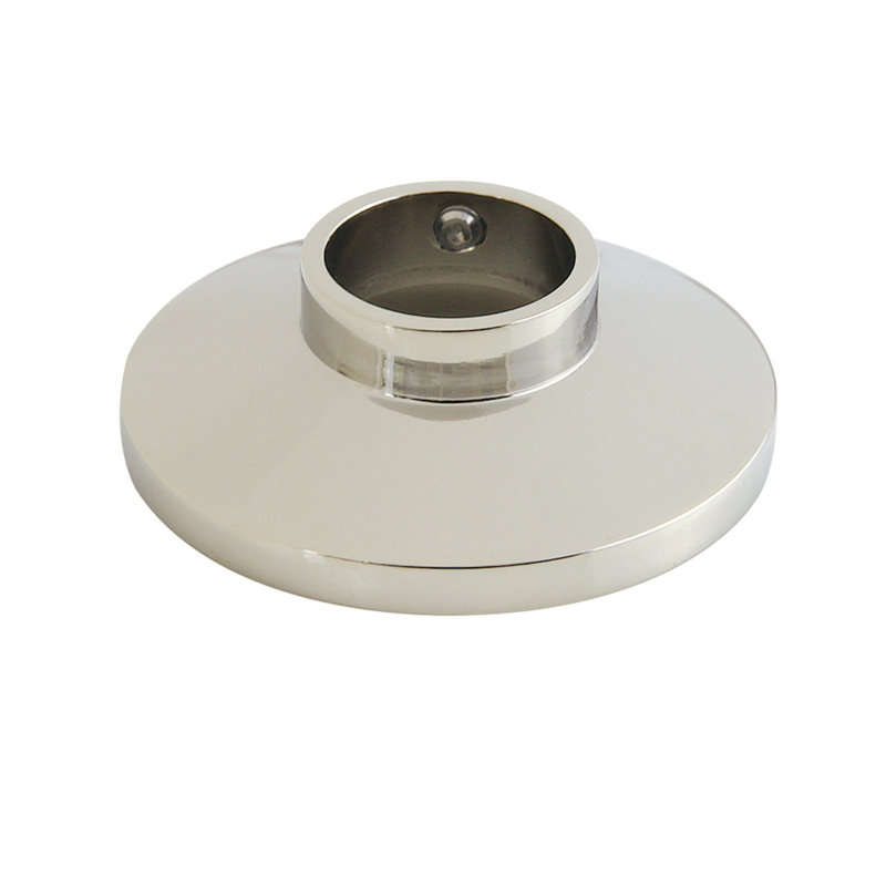 Kingston Brass Round Shower Arm Flange, Polished Nickel