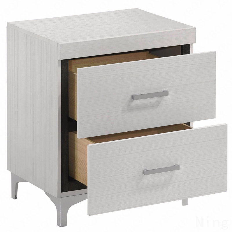 2-Drawer Bedroom Nightstand