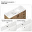 Meuble-lavabo simple 48 po avec plateau en résine-263443441