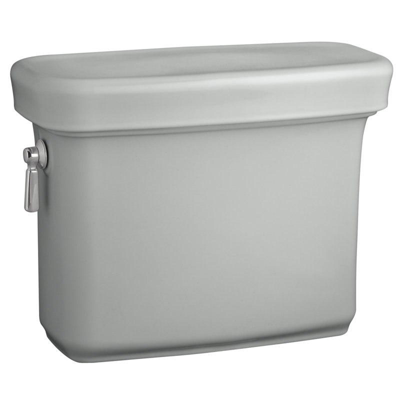 Bancroft 2 Piece Elongated Toilet, Ice Grey