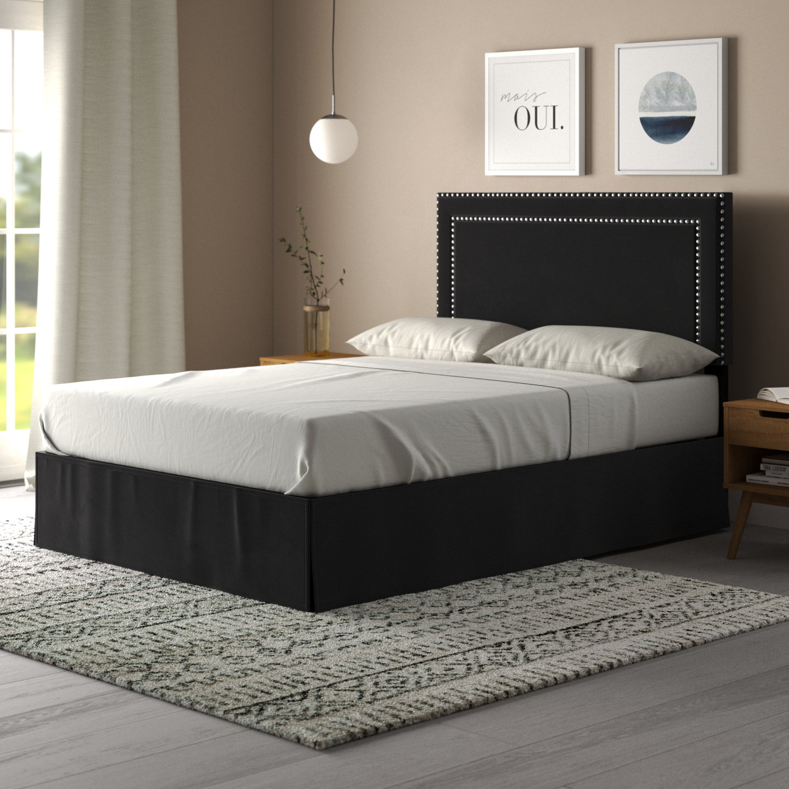 Aroz Upholstered Standard Bed